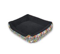 SpongeBob SquarePants for Pets Deco Design Cuddler Dog Bed, 24"L x 19"W x 8"Th, Polyester, Officially Licensed