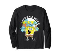 Spongebob Squarepants Gang's all Here Maglia a Manica