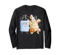 Spongebob Squarepants Ghost Spongebob And Mummy Patrick Maglia a Manica