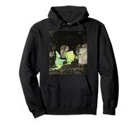 Spongebob Squarepants Ghost Spongebob & Patrick in Graveyard Felpa con Cappuccio