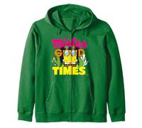 Spongebob Squarepants Good Times Party Animal Classic Anni '90 Felpa con Cappuccio