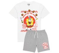 SpongeBob SquarePants Grigio Krusty Krab Pigiama a maniche corte a gamba corta U