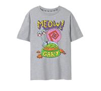 SpongeBob SquarePants Grigio Meow Gary T-shirt a maniche corte Uomini