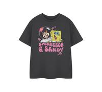 SpongeBob SquarePants Grigio SB & Sandy T-shirt a maniche corte Ragazze