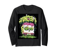 Spongebob Squarepants Halloween Brains And Goo Maglia a Manica