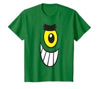 Spongebob Squarepants Halloween Plankton Big Face Costume Maglietta