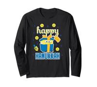 Spongebob Squarepants Happy Hanukkah A Present for Squidward Maglia a Manica