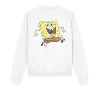 SpongeBob SquarePants Happy Running Felpa Adulto Unisex (TV12874)