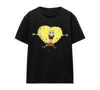 SpongeBob SquarePants Heart-Shaped Maglietta San Valentino Spugna (TV16026)