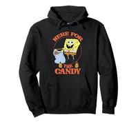 Spongebob Squarepants Here for The Candy Halloween Felpa con Cappuccio