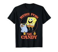 Spongebob Squarepants Here for The Candy Halloween Maglietta