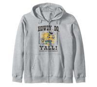 Spongebob Squarepants Howdy Do Y'All! Pest of The West Felpa con Cappuccio