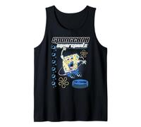 SpongeBob SquarePants I'm Ready Y2K Internet Collage Cartoon Canotta