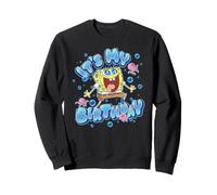 Spongebob Squarepants It's My Birthday Bold Bubble Letters Felpa