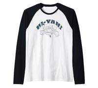 Spongebob Squarepants Karate Kick KAH-Rah-Tay Maglia con Maniche Raglan