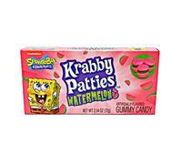 Spongebob Squarepants Krabby Patties - Caramelle gommose, 72 g, confezione da 3