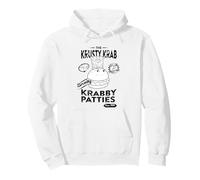 Spongebob Squarepants Krusty Krab Krabby Patties Felpa con Cappuccio