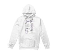 SpongeBob SquarePants Krusty Krab Menu Felpa con Cappuccio Uomo (TV8691)