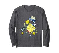 Spongebob Squarepants Let's Hang Dude Maglia a Manica
