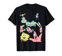 Spongebob Squarepants Logo con Amici Maglietta