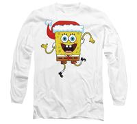 SpongeBob SquarePants Maglietta Natale Cappello da Babbo Natale Adulto (TV10543)