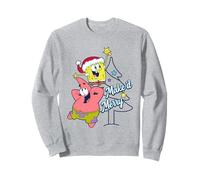 Spongebob Squarepants Make It Merry Christmas Felpa