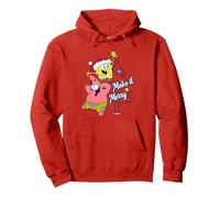 Spongebob Squarepants Make It Merry Christmas Felpa con Cappuccio