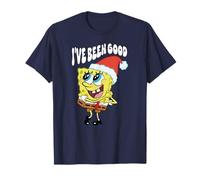 Spongebob Squarepants Merry Christmas I've Been Good Maglietta