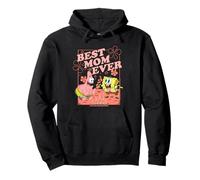 Spongebob Squarepants Mother's Day Best Mom Ever Felpa con Cappuccio