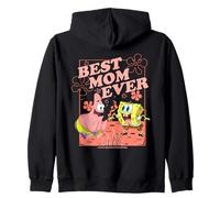 Spongebob Squarepants Mother's Day Best Mom Ever Felpa con Cappuccio