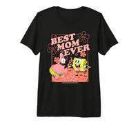 Spongebob Squarepants Mother's Day Best Mom Ever Maglietta Premium
