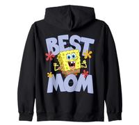 Spongebob Squarepants Mother's Day Best Mom Felpa con Cappuccio