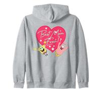 Spongebob Squarepants Mother's Day Best Mom Heart Felpa con Cappuccio