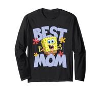 Spongebob Squarepants Mother's Day Best Mom Maglia a Manica