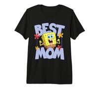 Spongebob Squarepants Mother's Day Best Mom Maglietta Premium