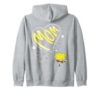 Spongebob Squarepants Mother's Day Mom Bubble Felpa con Cappuccio