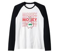 Spongebob Squarepants Mr. Krabs Money Maglia con Maniche Raglan