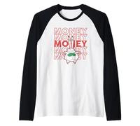 Spongebob Squarepants Mr. Krabs Money Stack Maglia con Maniche Raglan