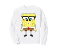 Spongebob Squarepants Nerd Glasses Big Face Felpa