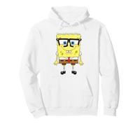 Spongebob Squarepants Nerd Glasses Big Face Felpa con Cappuccio