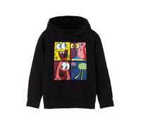 SpongeBob SquarePants Nero Pop Art Felpa Unisex Bambini