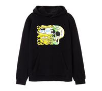 SpongeBob SquarePants Nero Spongebob Skull Felpa Uomini