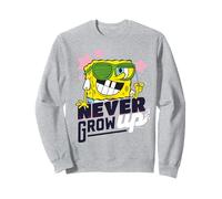 Spongebob Squarepants Never Grow Up Cool Shades Classic degli Anni '90 Felpa