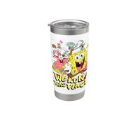 Spongebob Squarepants Noi gestiamo questo posto Bicchiere termico in acciaio inox doppia parete