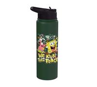 Spongebob Squarepants Noi gestiamo questo posto Stainless Steel Insulated Water Bottle