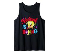 Spongebob Squarepants Normal Is Boring Colorful Heart Canotta