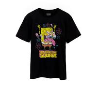 SpongeBob SquarePants Not Afraid to Be Square Maglietta Uomo (NS7238)
