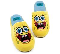 SPONGEBOB SQUAREPANTS Pantofole da uomo per adulti carattere, giallo., 43/44 EU