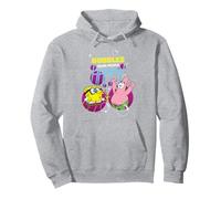 Spongebob Squarepants Patrick Bubble Classic Happy Friends Felpa con Cappuccio