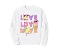 Spongebob Squarepants Patrick & Gary Love Valentine's Day Felpa